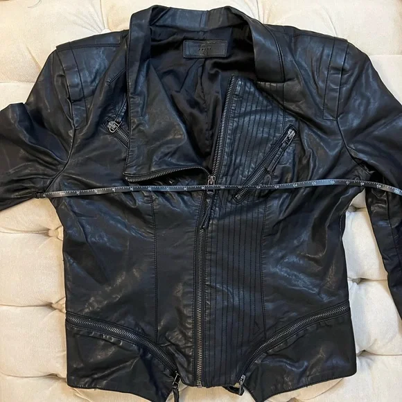 Blank NYC Faux Leather Moto Jacket - Picture 6 of 10